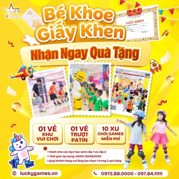 BÉ KHOE GIẤY KHEN - NHẬN NGAY QUÀ TẶNG