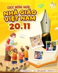 CHÚC MỪNG NGÀY NHÀ GIÁO VIỆT NAM 20/11