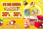 ƯU ĐÃI KHỦNG MÙA LỄ HỘI: GIẢM 30–50% TRONG KHUNG GIỜ VÀNG