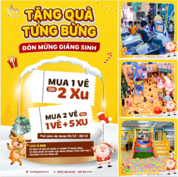 TẶNG QUÀ TƯNG BỪNG - ĐÓN MỪNG GIÁNG SINH 